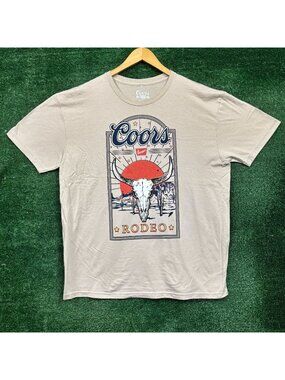 Coors Banquet Rodeo T-Shirt Size Extra Large